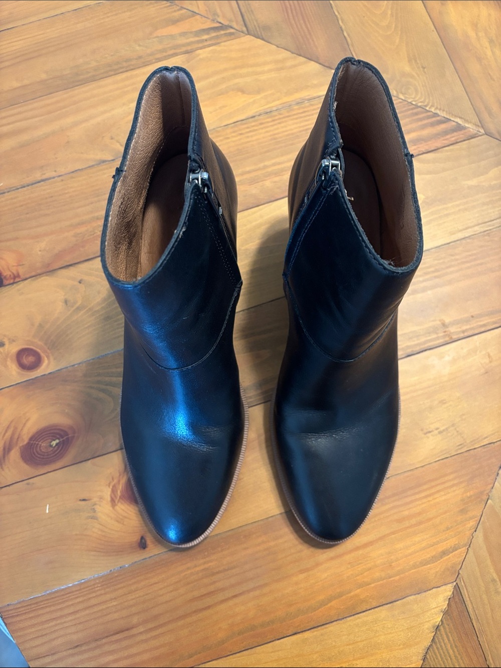 Madewell Womens Leather Booties - Picture 6 of 6